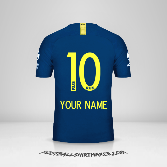 Boca Juniors 2018/19 shirt number 10 your name