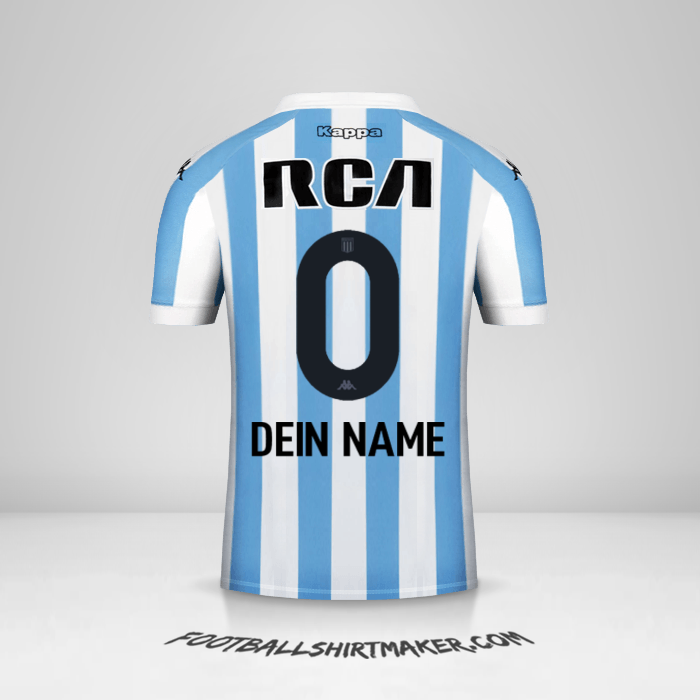 Trikot Racing Club 2018 -  dein name - 0