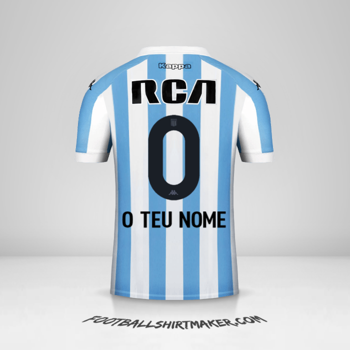 Camisola Racing Club 2018 -  o teu nome - 0