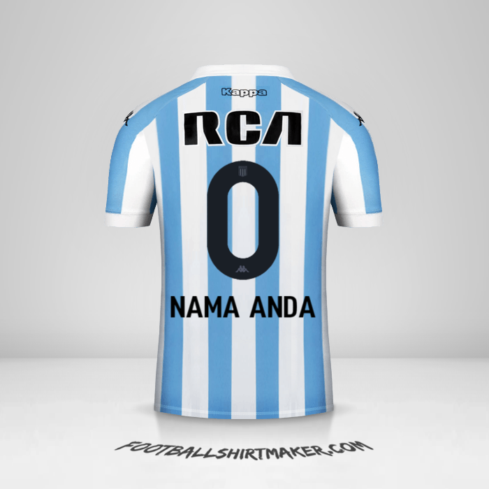 Jersey Racing Club 2018 -  nama anda - 0