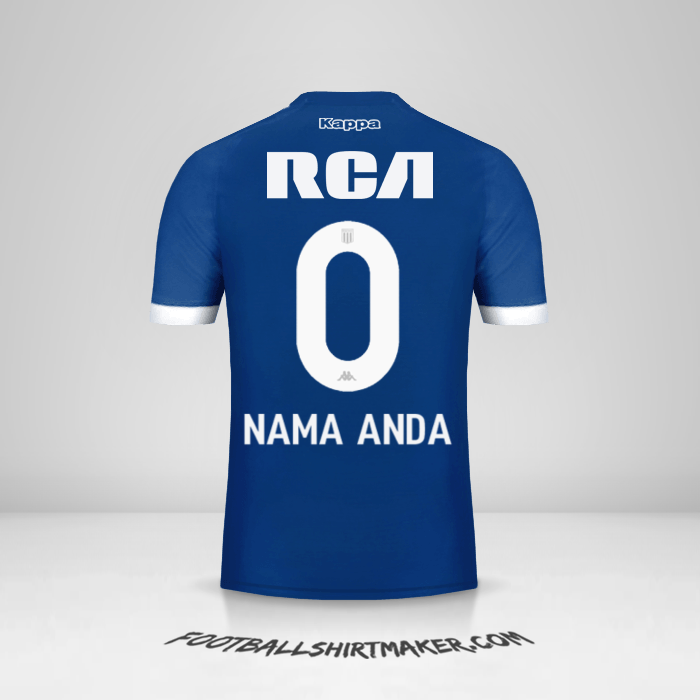 Jersey Racing Club 2018 II -  nama anda - 0