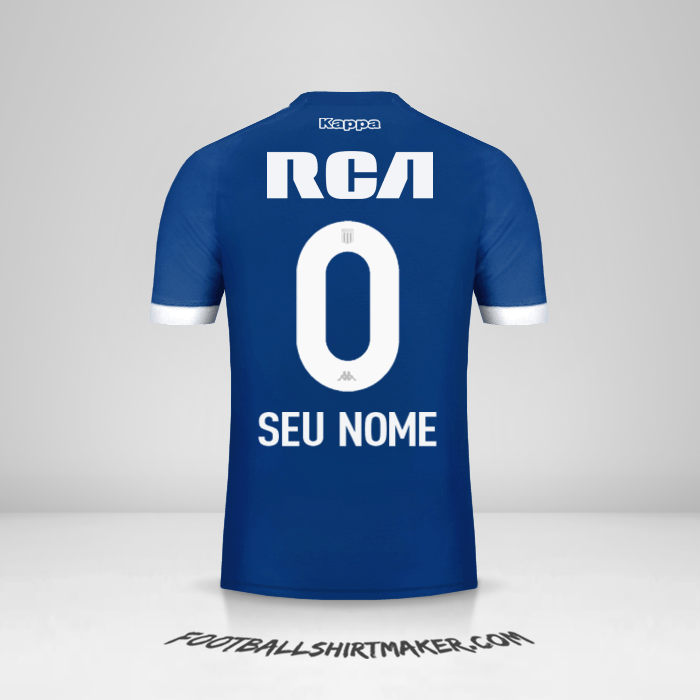 Camisa Racing Club 2018 II -  seu nome - 0