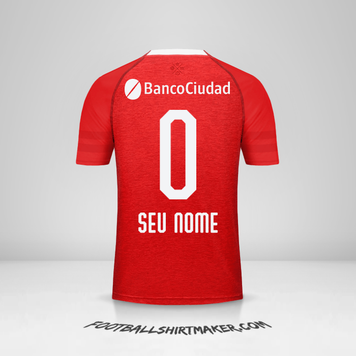 Camisa Independiente 2018/19 -  seu nome - 0