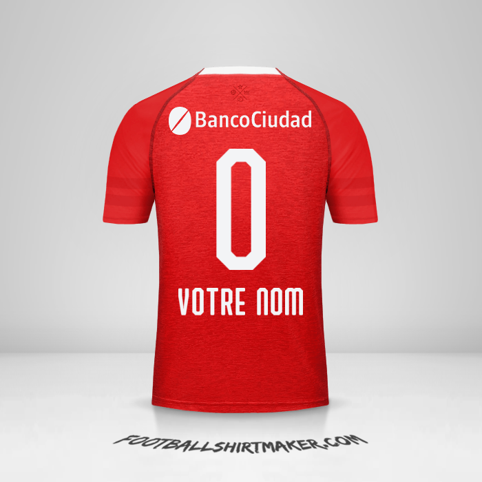 Maillot Independiente 2018/19 -  votre nom - 0