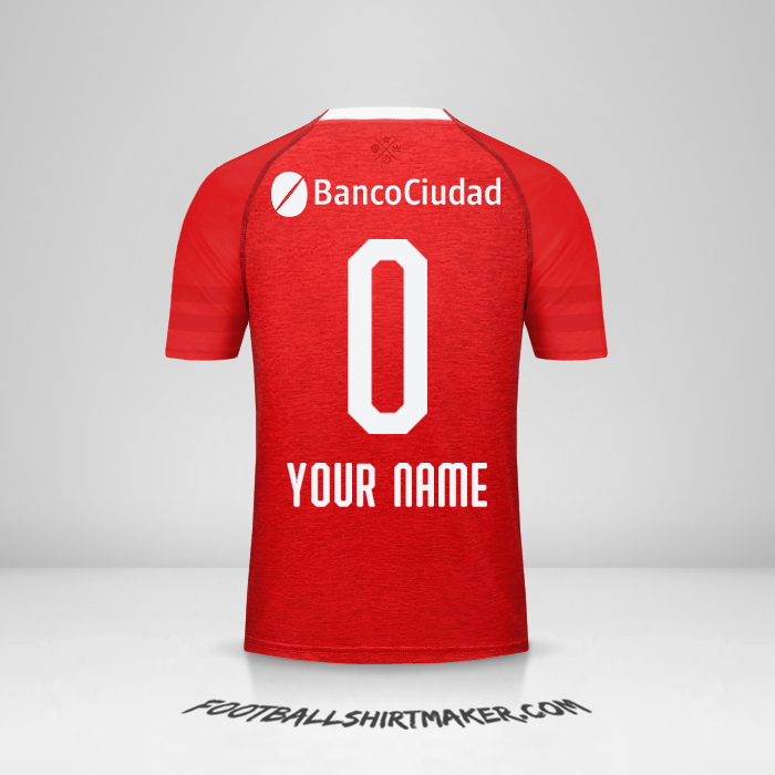 Jersey Independiente 2018/19 -  your name - 0