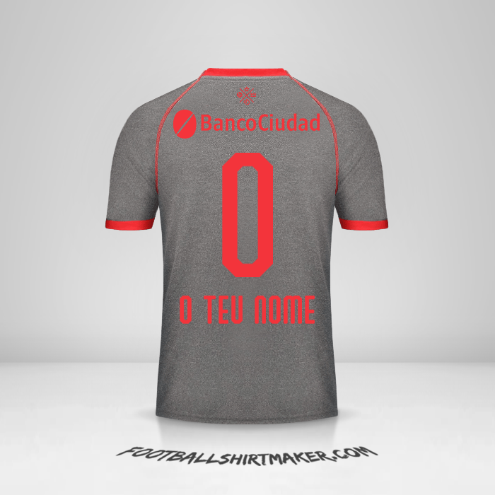 Camisola Independiente 2018/19 III -  o teu nome - 0