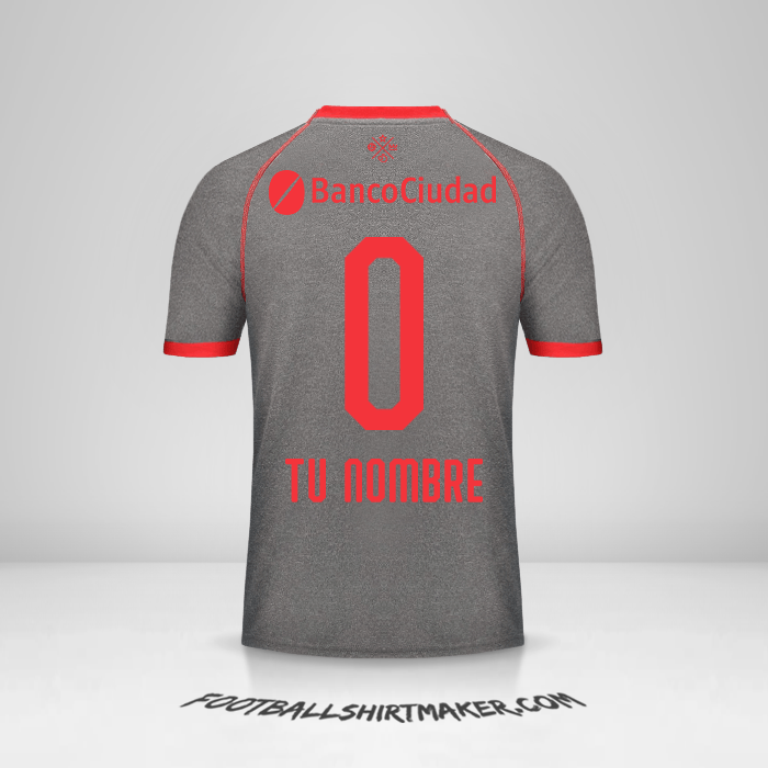 Camiseta Independiente 2018/19 III -  tu nombre - 0