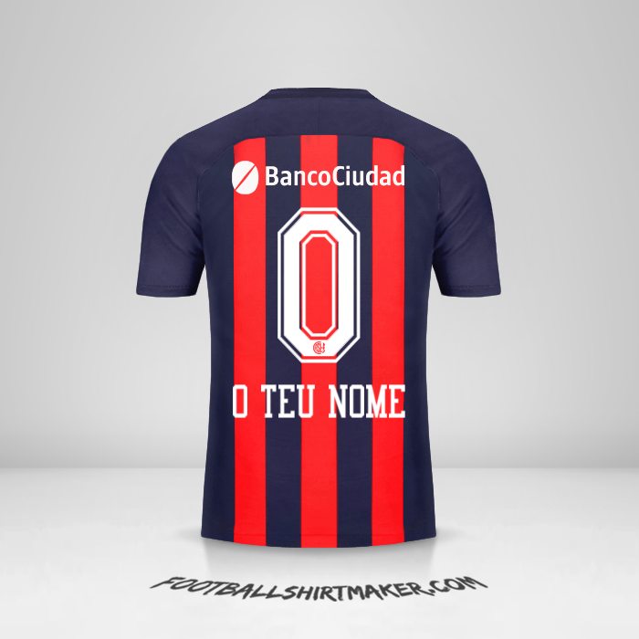 Camisola San Lorenzo 2018 -  o teu nome - 0