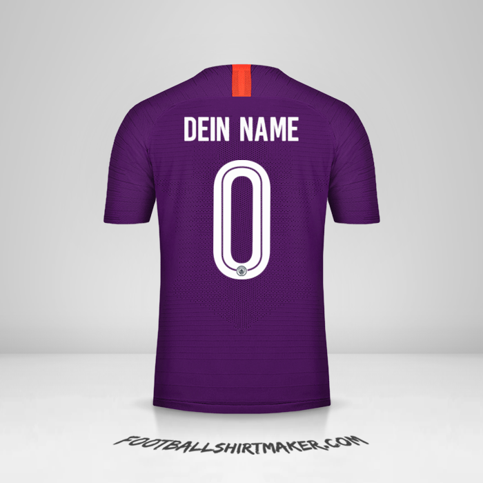 Trikot Manchester City 2018/19 Cup III -  dein name - 0