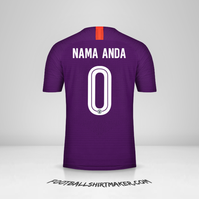 Jersey Manchester City 2018/19 Cup III -  nama anda - 0