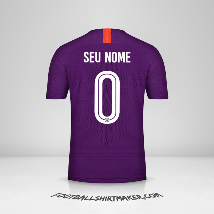 Camisa Manchester City 2018/19 Cup III -  seu nome - 0