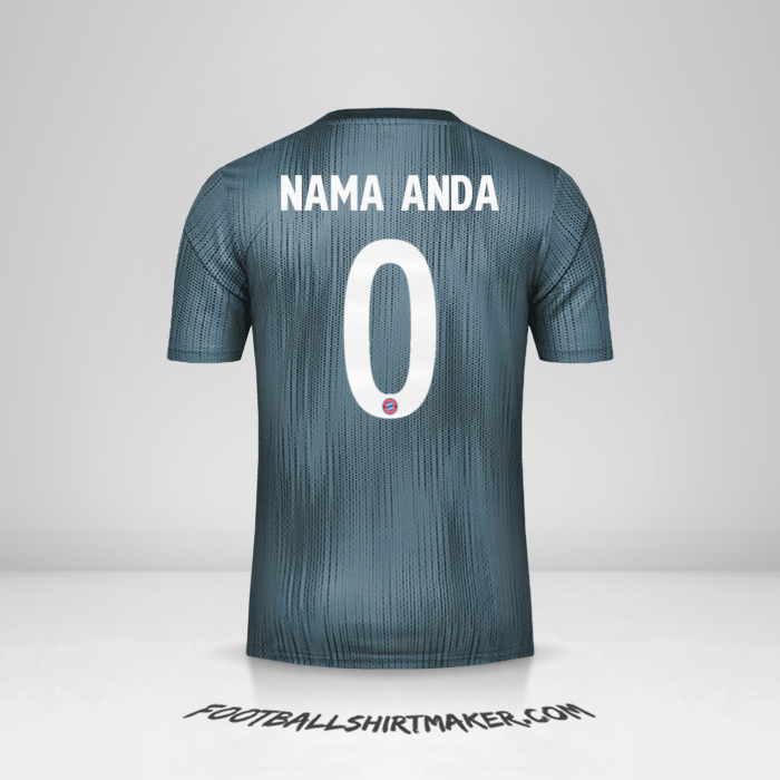 Jersey FC Bayern Munchen 2018/19 Cup III -  nama anda - 0