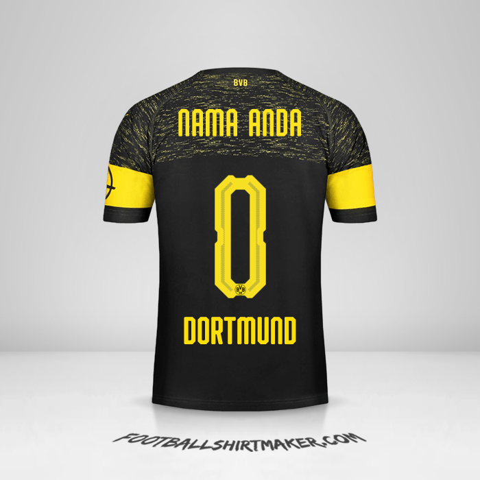 Jersey Borussia Dortmund 2018/19 II -  nama anda - 0