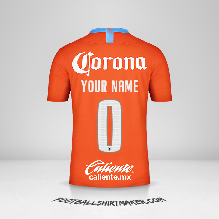 Shirt Club America 2018/19 III -  your name - 0