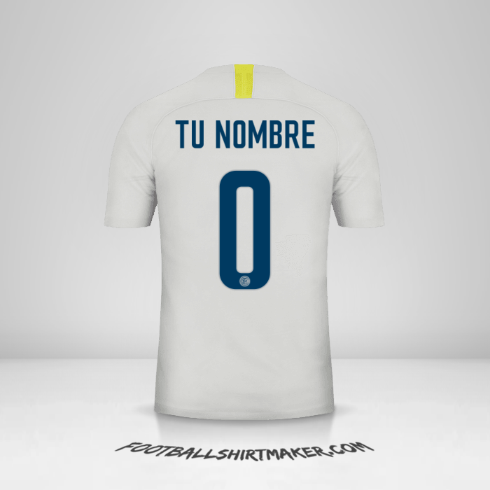 Jersey Inter 2018/19 III -  tu nombre - 0