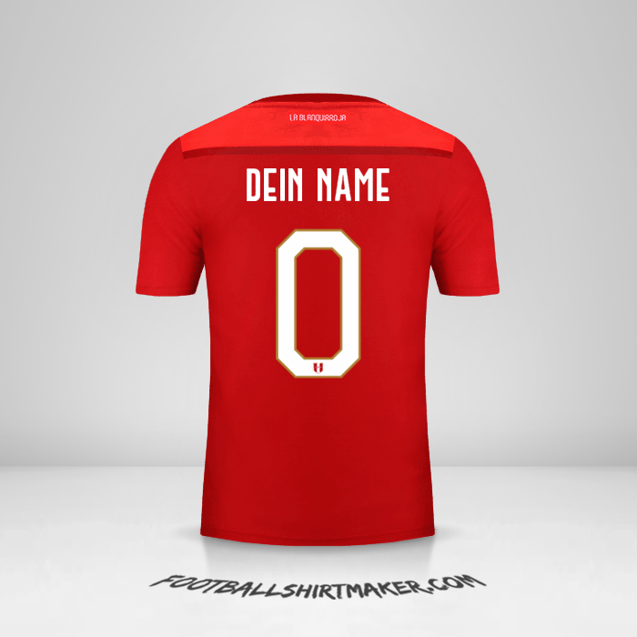 Trikot Peru 2018/19 II -  dein name - 0