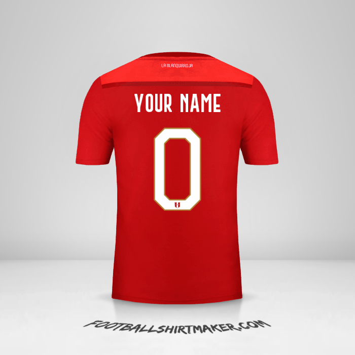 Jersey Peru 2018/19 II -  your name - 0