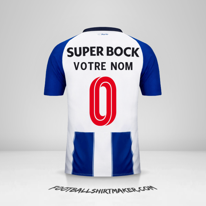 Maillot FC Porto 2018/19 Cup -  votre nom - 0