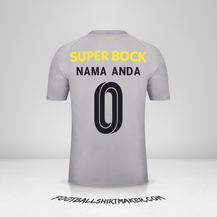 Jersey FC Porto 2018/19 Cup II -  nama anda - 0