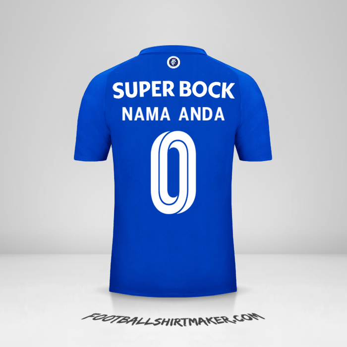 Jersey FC Porto 2018/19 125th Cup -  nama anda - 0