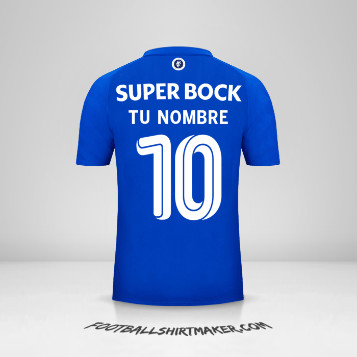 Camiseta FC Porto 2018/19 125th Cup número 10 tu nombre