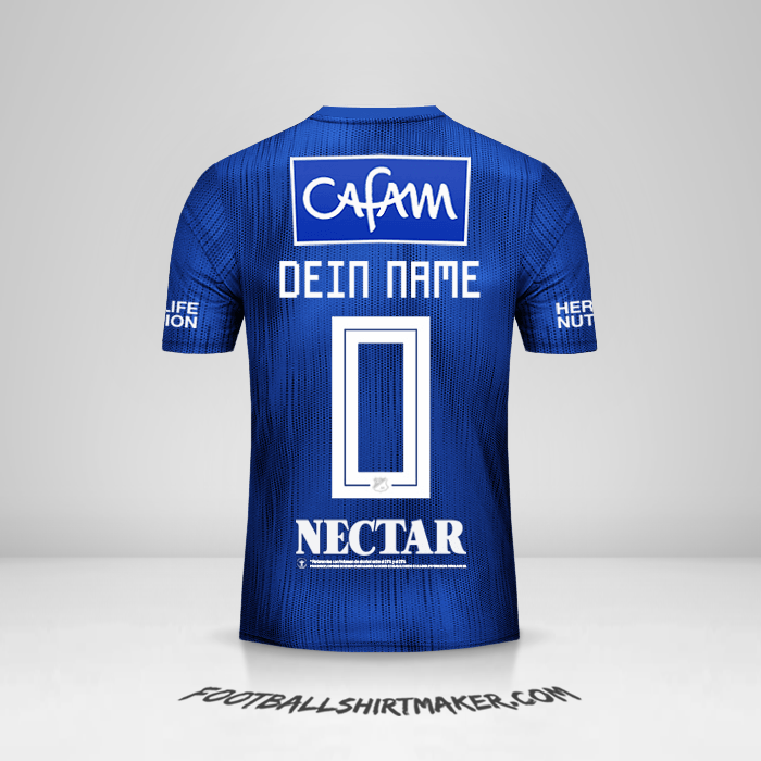 Trikot Millonarios FC 2019 -  dein name - 0