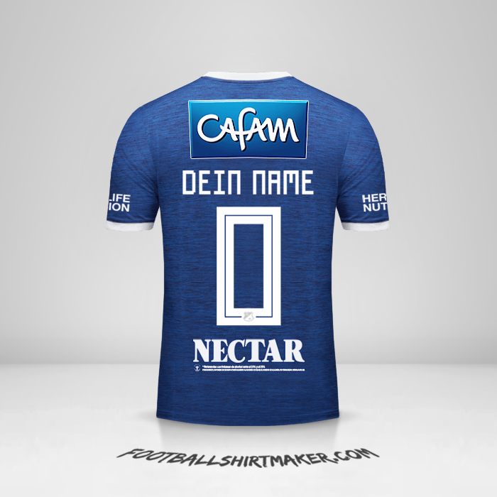 Trikot Millonarios FC 2018 -  dein name - 0