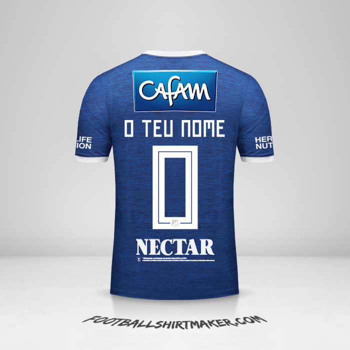 Camisola Millonarios FC 2018 -  o teu nome - 0