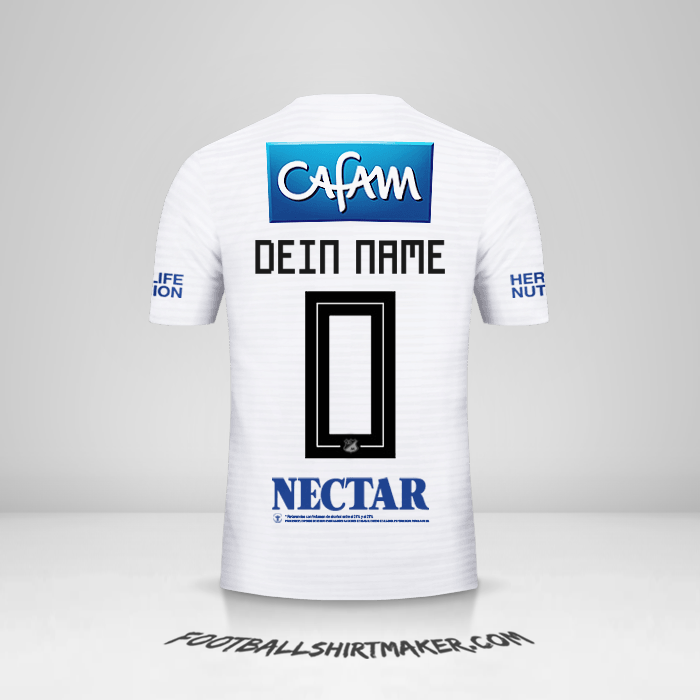 Trikot Millonarios FC 2018 II -  dein name - 0