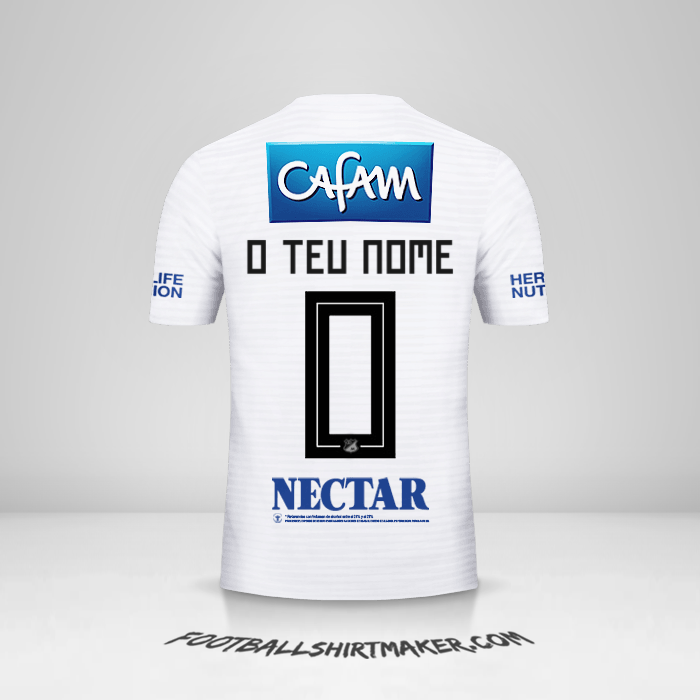 Camisola Millonarios FC 2018 II -  o teu nome - 0