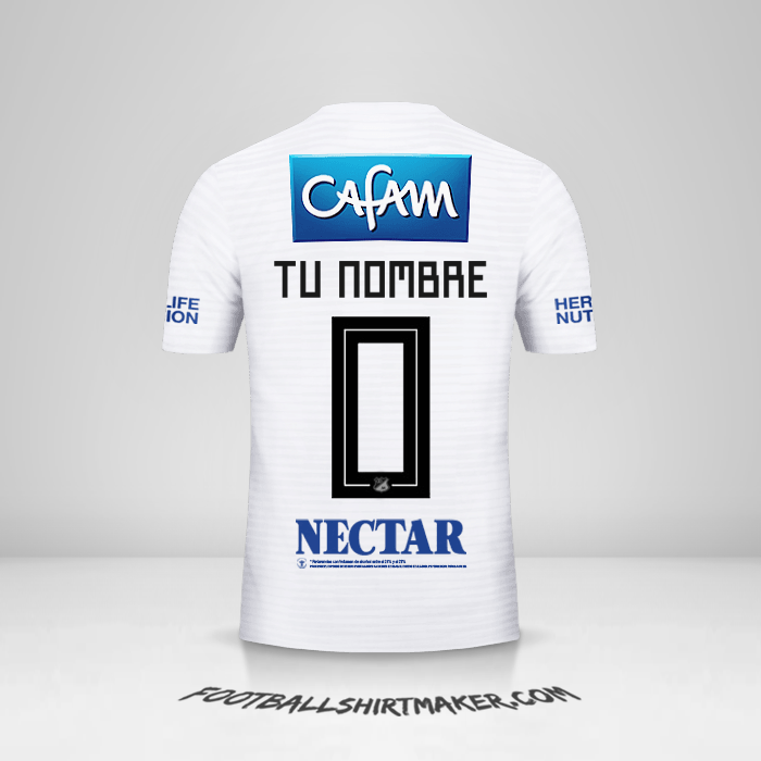 Camiseta Millonarios FC 2018 II -  tu nombre - 0