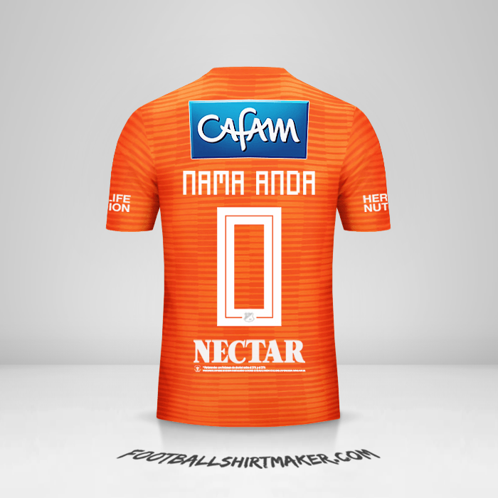 Jersey Millonarios FC 2018 III -  nama anda - 0