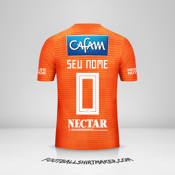 Camisa Millonarios FC 2018 III -  seu nome - 0