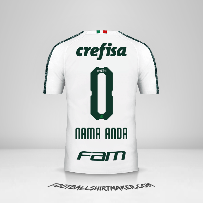 Jersey Palmeiras 2019 II -  nama anda - 0