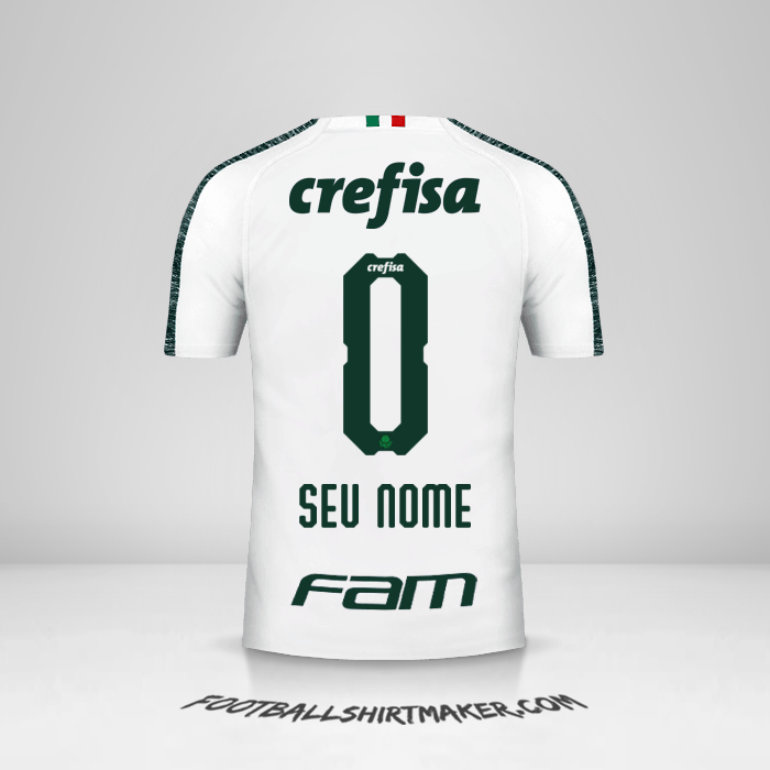 Camisa Palmeiras 2019 II -  seu nome - 0