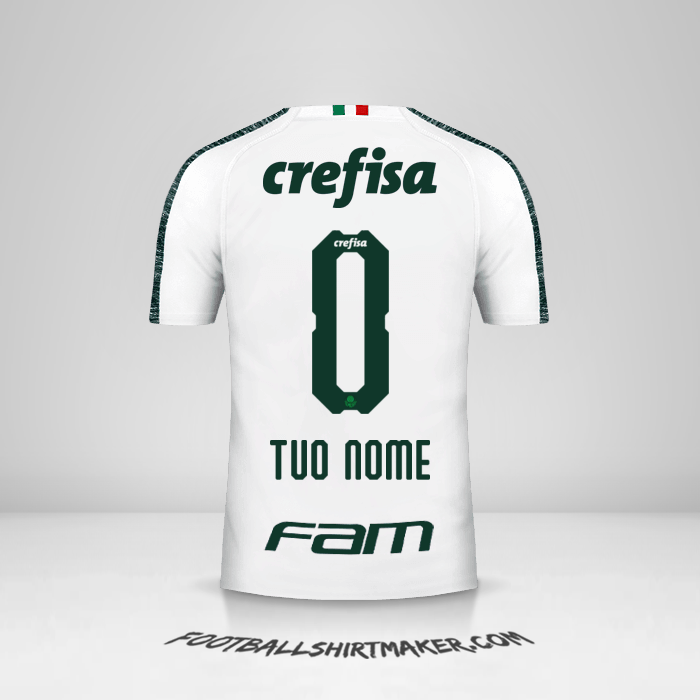 Maglia Palmeiras 2019 II -  tuo nome - 0