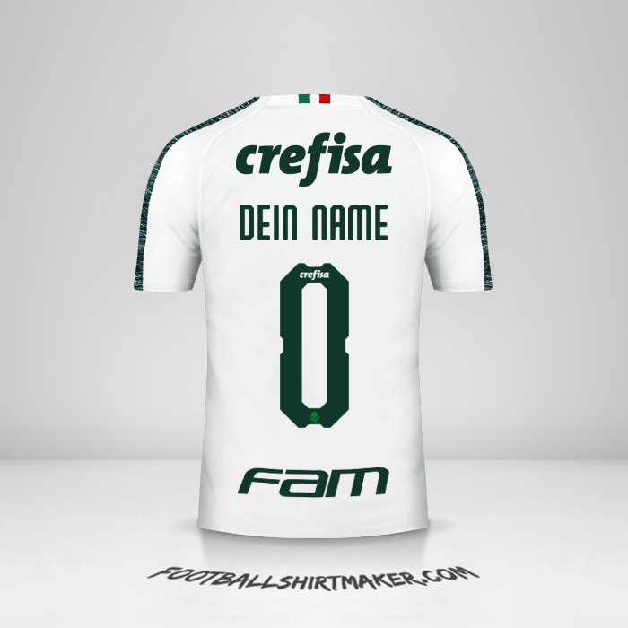 Trikot Palmeiras Libertadores 2019 II -  dein name - 0