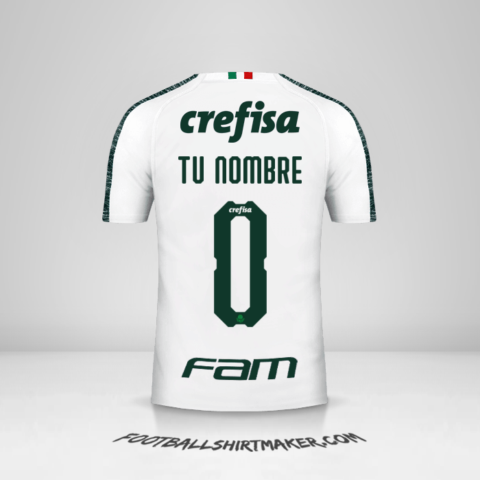 Jersey Palmeiras Libertadores 2019 II -  tu nombre - 0