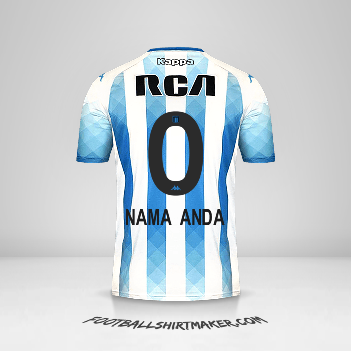 Jersey Racing Club 2019 -  nama anda - 0