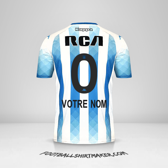 Maillot Racing Club 2019 -  votre nom - 0