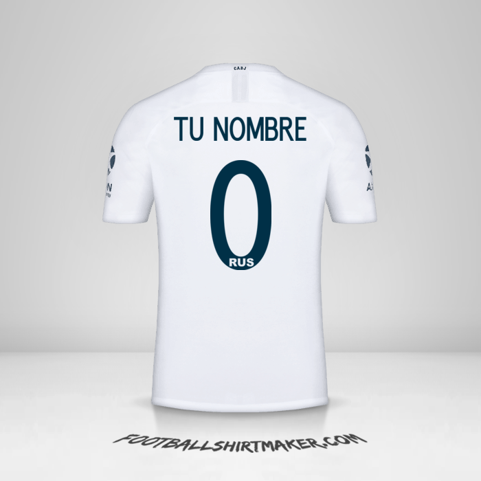 Camiseta Boca Juniors Libertadores 2019 II -  tu nombre - 0