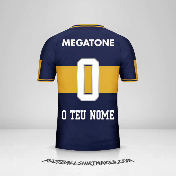 Camisola Boca Juniors 2006/07 -  o teu nome - 0