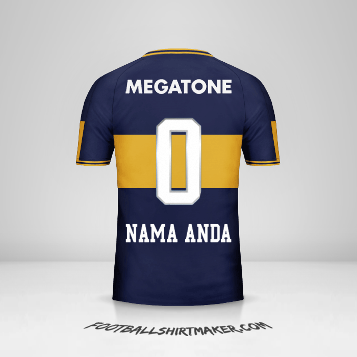 Jersey Boca Juniors 2006/07 -  nama anda - 0