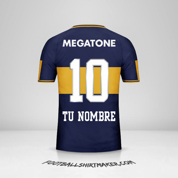 Jersey Boca Juniors 2006/07 número 10 tu nombre