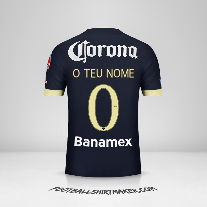 Camisola Club America 2014/15 II -  o teu nome - 0