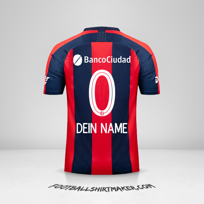 Trikot San Lorenzo 2019 -  dein name - 0