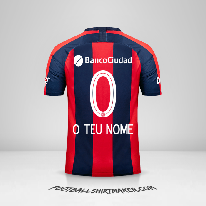 Camisola San Lorenzo 2019 -  o teu nome - 0