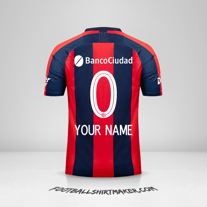 Shirt San Lorenzo 2019 -  your name - 0