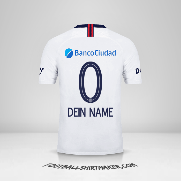 Trikot San Lorenzo 2019 II -  dein name - 0