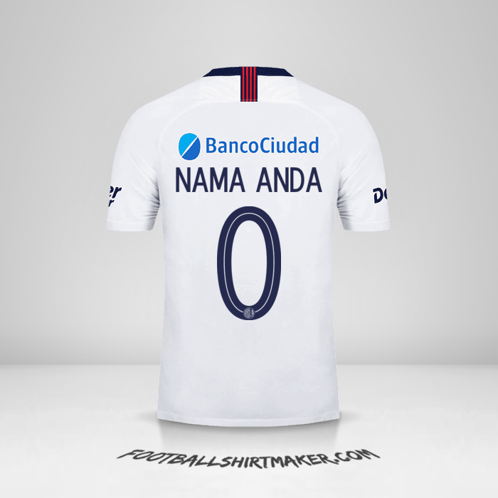 Jersey San Lorenzo Libertadores 2019 II -  nama anda - 0